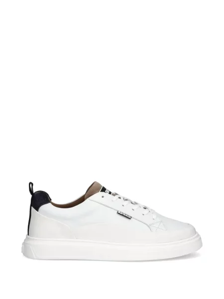 Sneakerși Barbour cu autograf alb