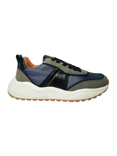 Sneakersy Alexander Smith skórzane czarne