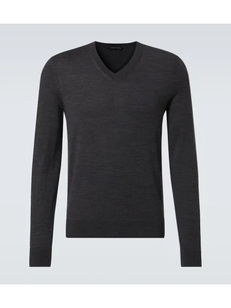 Pulover Tom Ford de lână gri