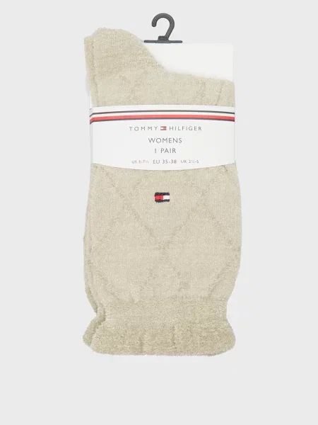 Букле носки Tommy Hilfiger бежевые