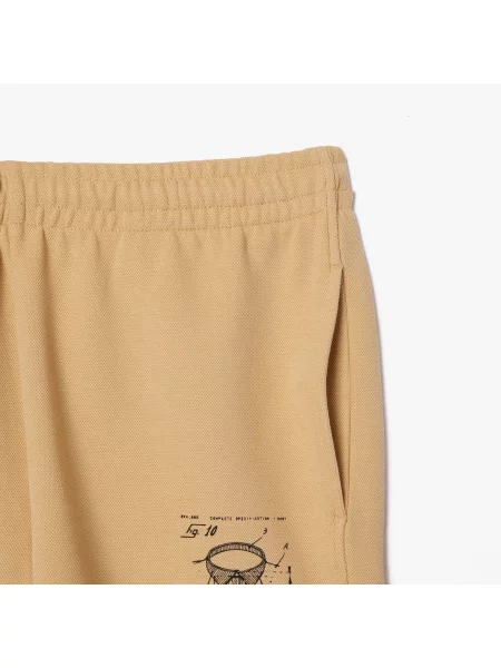 Шорты Lacoste бежевые