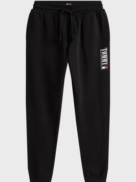 Штани Tommy Jeans чорні