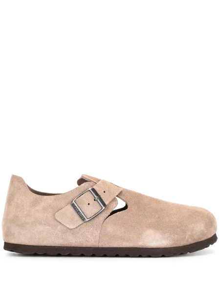 Pantofi loafer Birkenstock din piele de căprioară