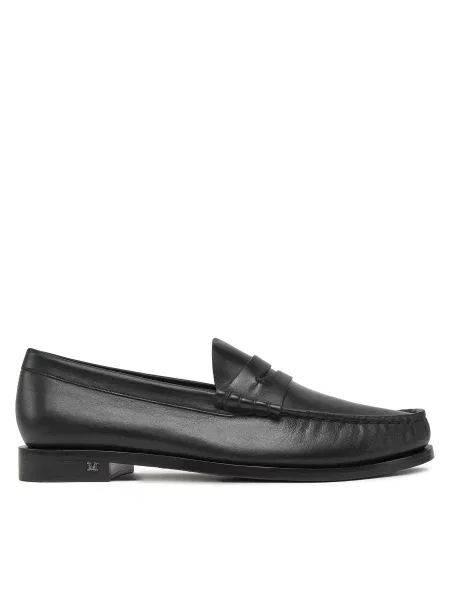 Μοκασίνια Max Mara μαύρο