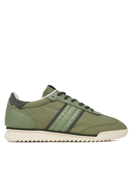 Sneakersy Tommy Jeans zielone