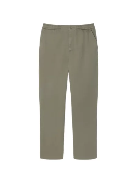 Pantaloni chino Lacoste din țesătură twill