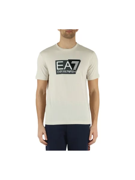 Póló Emporio Armani Ea7 bézs