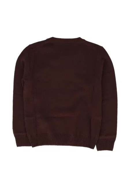 Sweter dziecięcy Mc2 Saint Barth brązowy