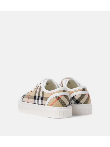 Gyerek sneaker Burberry bézs