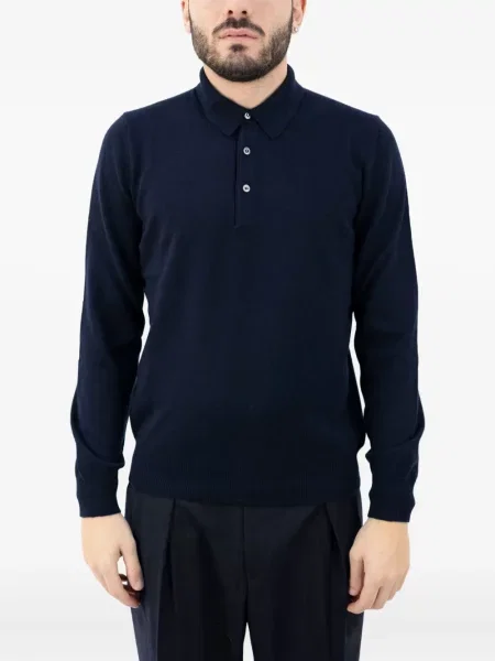 Tricou polo Gran Sasso albastru