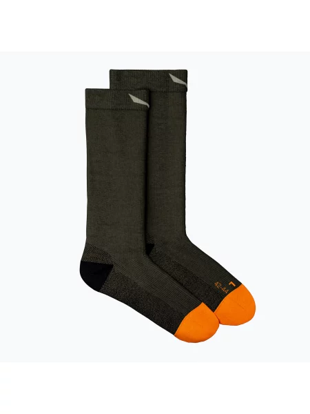 Férfi trekking zokni Salewa MTN TRN AM Crew bungee cord MTN TRN AM Crew zöld