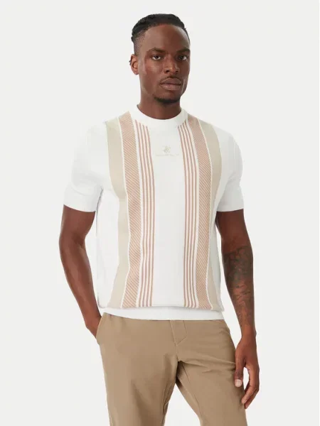 Beverly Hills Polo Club T-Shirt biały