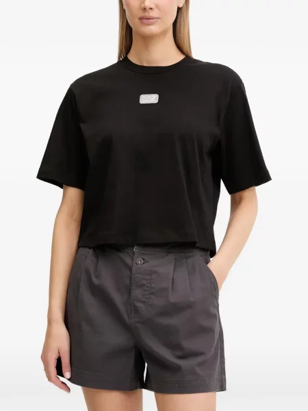 Tricou Ea7 Emporio Armani cu autograf negru