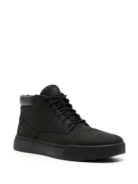 Semišové zkrácené polokozačky Timberland černé