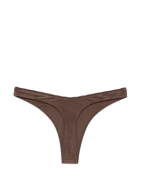 Bikini Frankies Bikinis s cvjetnim printom smeđa