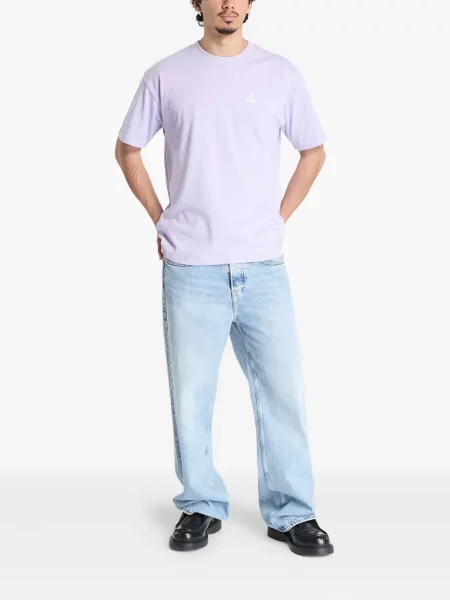Pantaloni Nike din fleece alb