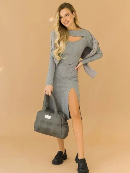 ISSA Plus ­ Платье сіра