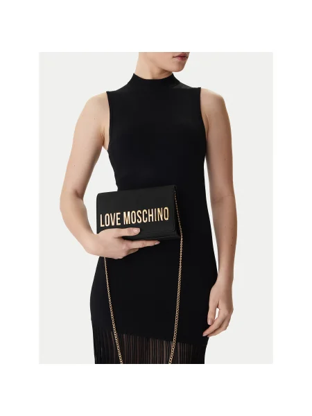 Love Moschino Clutch auriu negru