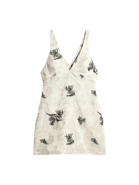 Desigual Rochie gri deschis / negru alb