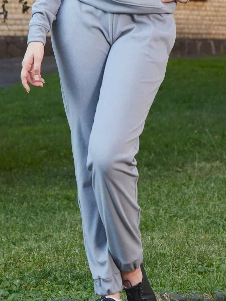 Джогери LadyLike текстиль сірий