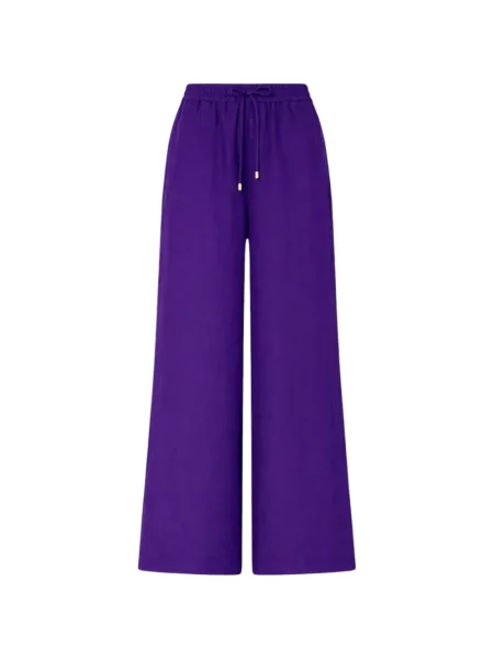 Pantaloni Liu Jo cu cordon violet