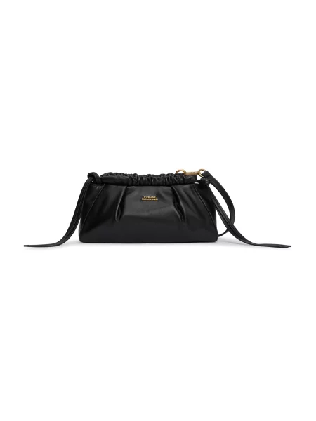 Tommy Hilfiger geantă crossbody pentru femei din piele negru