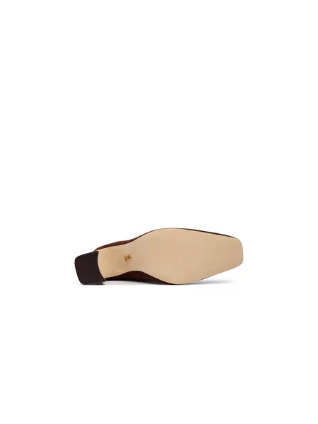 Čizme Steve Madden Flares Tamno smeđa