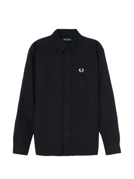 Cămașă Fred Perry cu autograf albastru