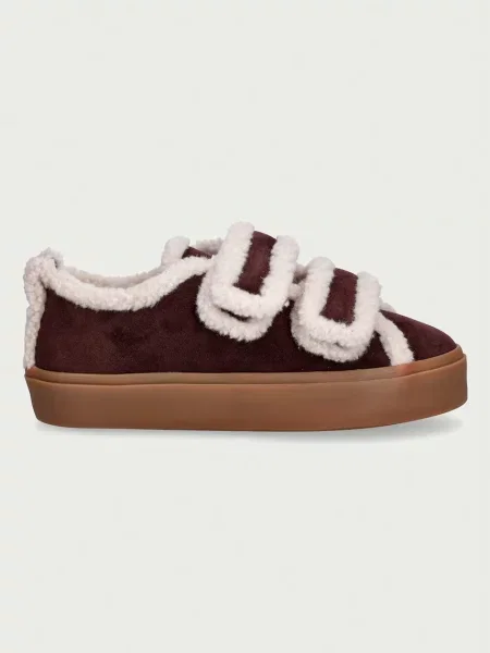 Inuikii Shearling Low Velcro superge semišaste