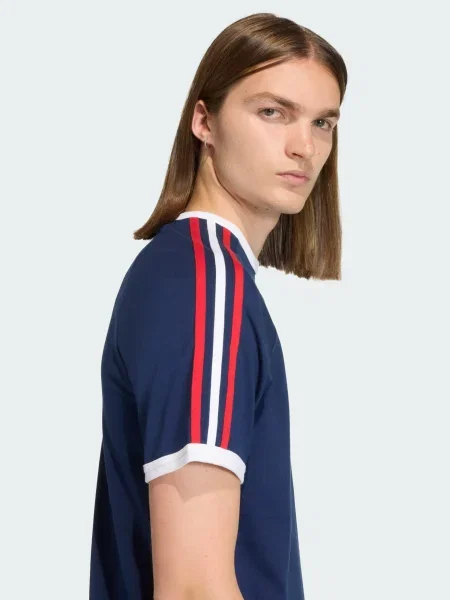 ADIDAS ORIGINALS Tričko námornícka modrá / červená biela