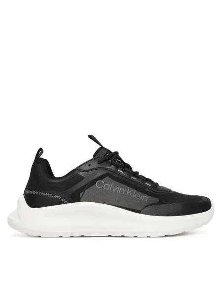 Sneakers Calvin Klein Light Eva Run Lup Transp Ripst negru