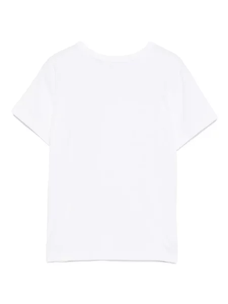 Tričko Comme Des Garçons Pre-owned s aplikacemi bílé