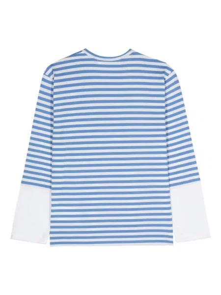 Marškinėliai Comme Des Garçons Play mėlyna