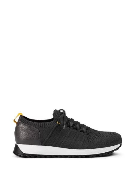 Sneakerși Doucal's cu șireturi din dantelă gri