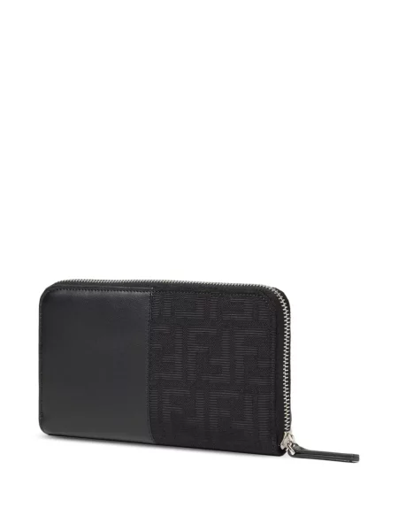 Portofel Fendi din jacard negru