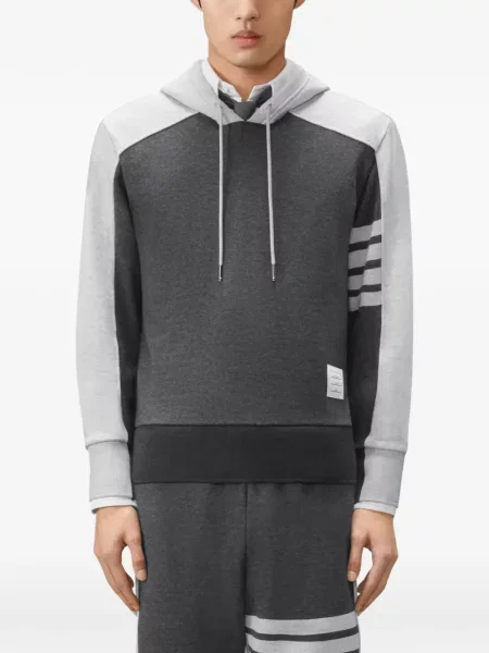 Hanorac cu glugă Thom Browne gri