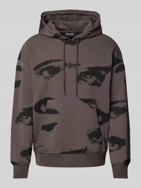 Bluza z kapturem i kieszenią kangurką model ‘SURVEILLANCE’ The Hundreds