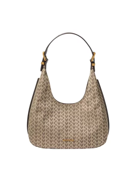 Torebka hobo Michael Kors skórzana brązowa