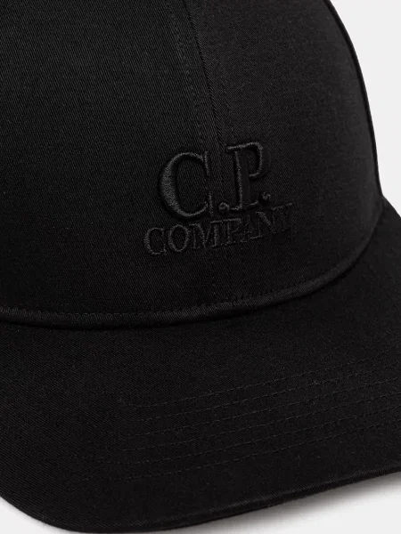Czapka z daszkiem C.p. Company z logo czarna