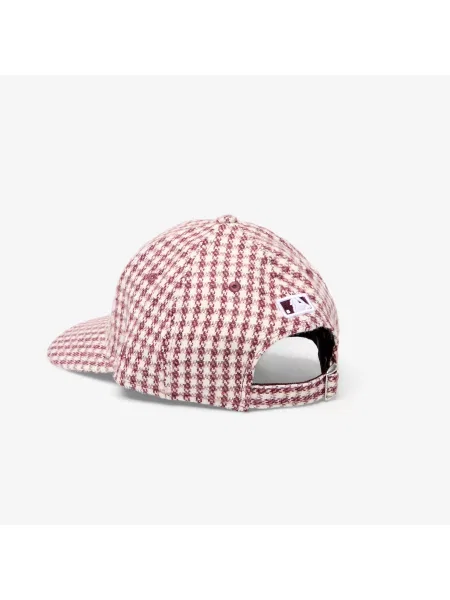 Κασκέτο New Era houndstooth μπεζ