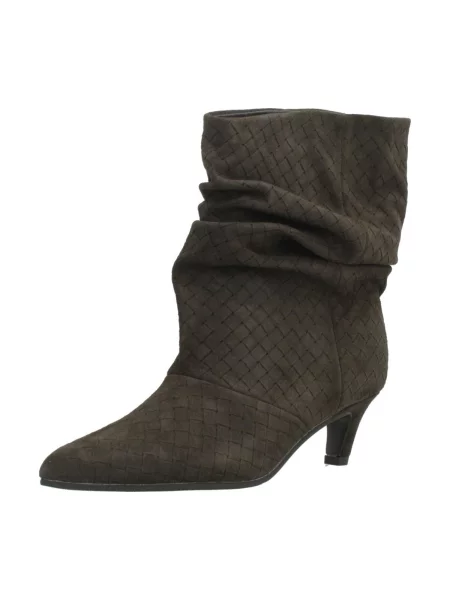 Semišové čižmy Exé Shoes hnedá
