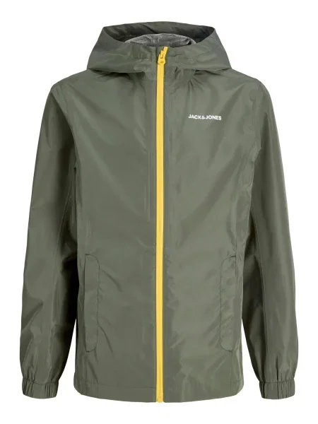 Jack & Jones Junior Geacă de primăvară-toamnă miere / verde deschis galben