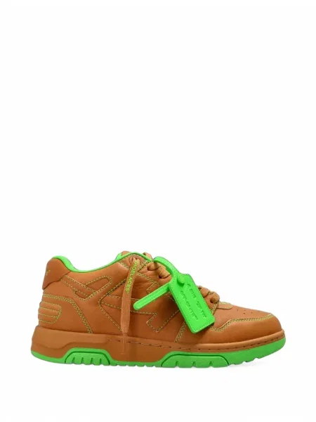 Sneakerși Off-white business alb