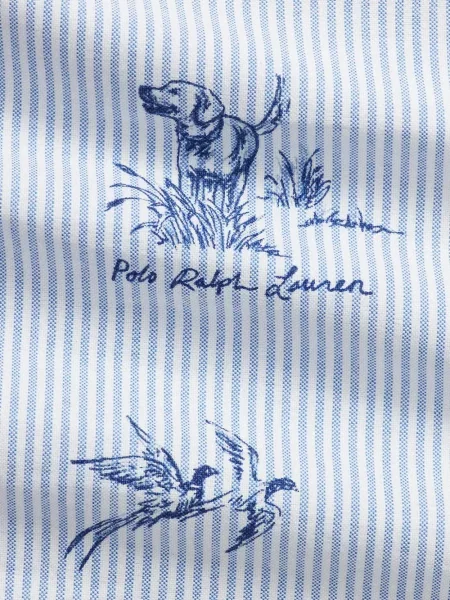 Scurt șapcă Polo Ralph Lauren cu broderie din jerseu maro
