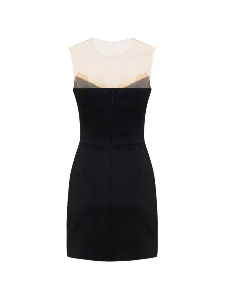 Rochie mini David Koma din tul negru