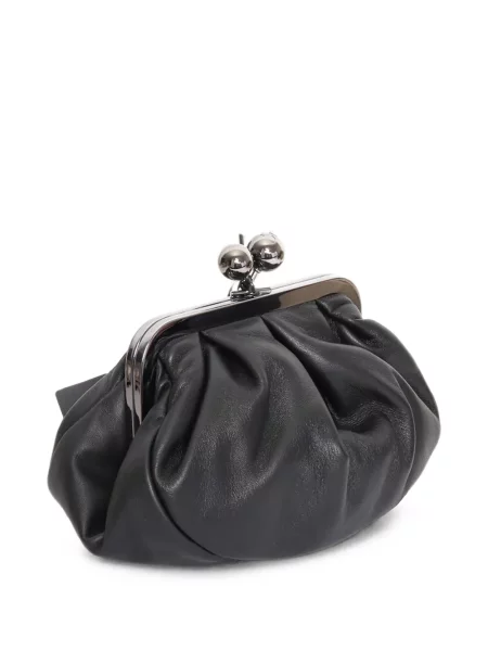 Geantă de călătorie Weekend Max Mara din piele negru