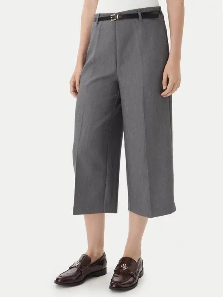 Vero Moda Kuloty Elma Wide Leg szary