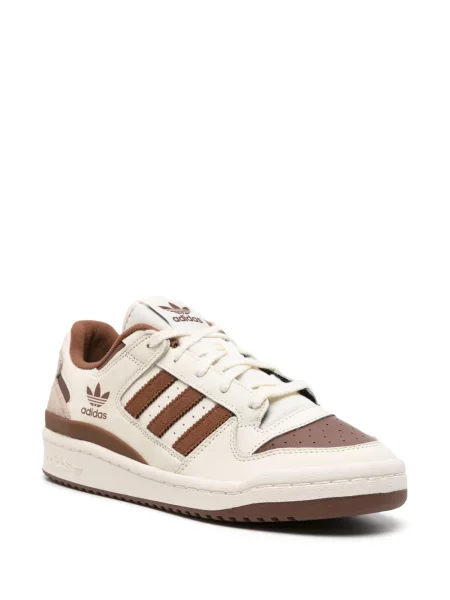 Kožené tenisky Adidas Forum fialové