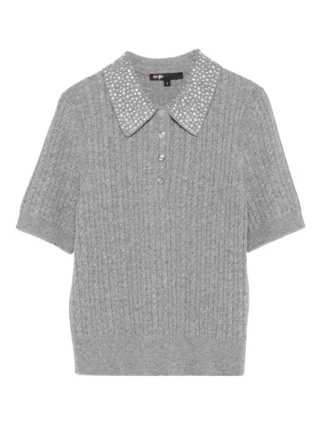 Top Maje tricotate gri