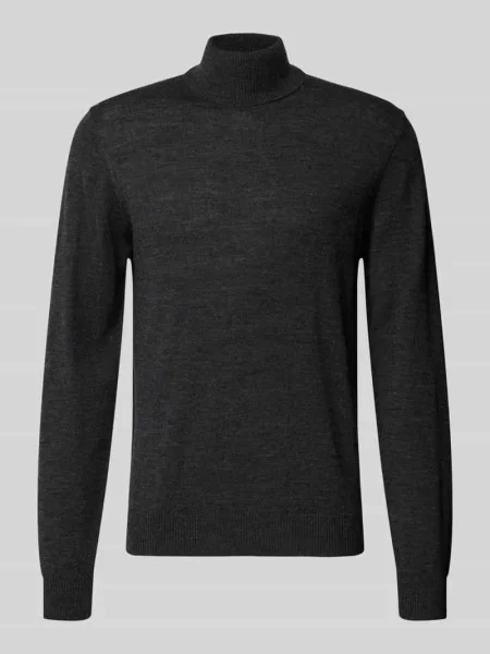 Sweter z golfem o kroju regular fit z czystej wełny Jake*s Studio Men